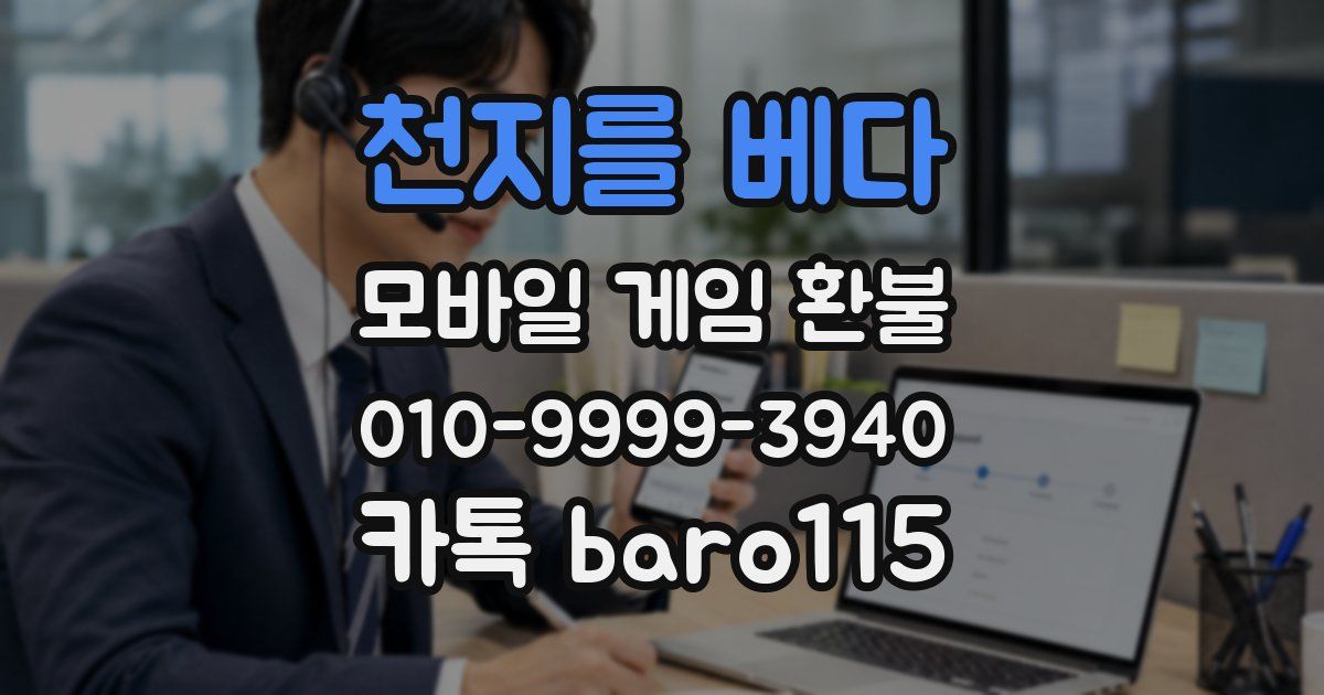 천지를 베다 환불
