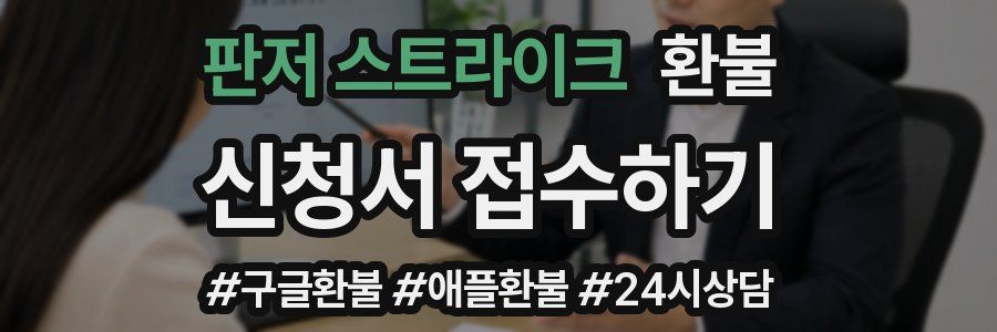 판저 스트라이크 환불