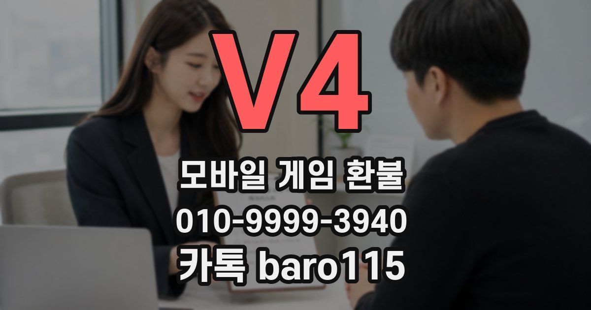 V4 환불