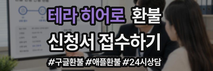 테라 히어로 환불
