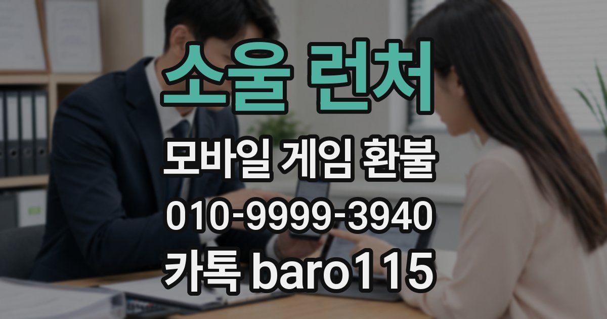 소울 런처 환불