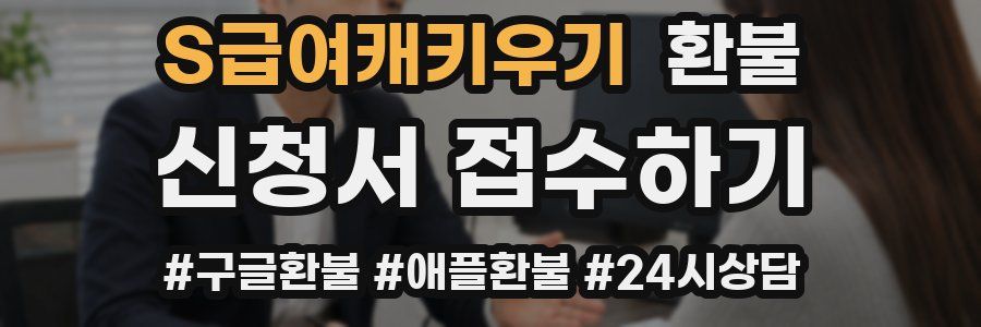 S급여캐키우기 환불
