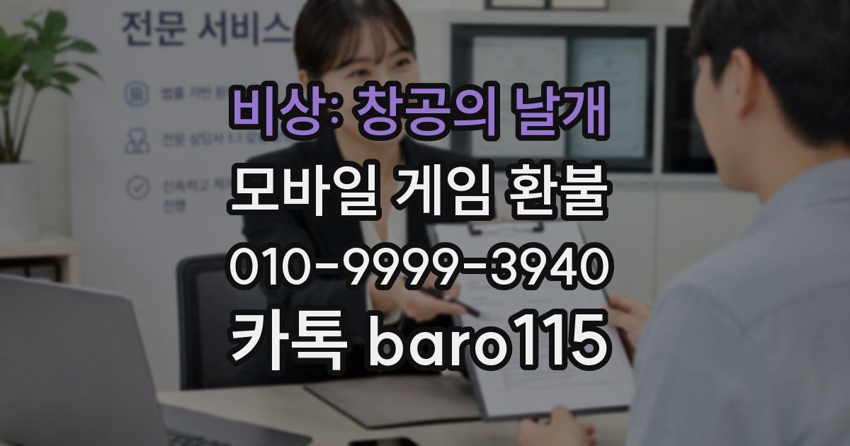 비상: 창공의 날개 환불