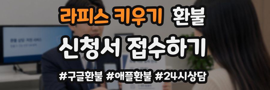 라피스 키우기 환불