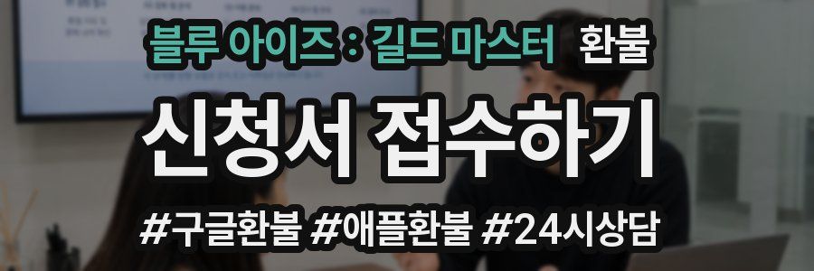블루 아이즈 : 길드 마스터 환불