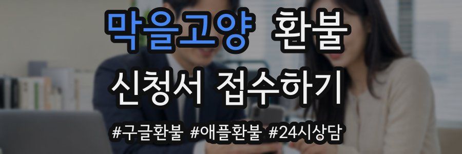 막을고양 환불