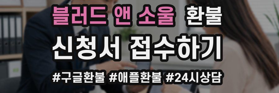 블러드 앤 소울 환불