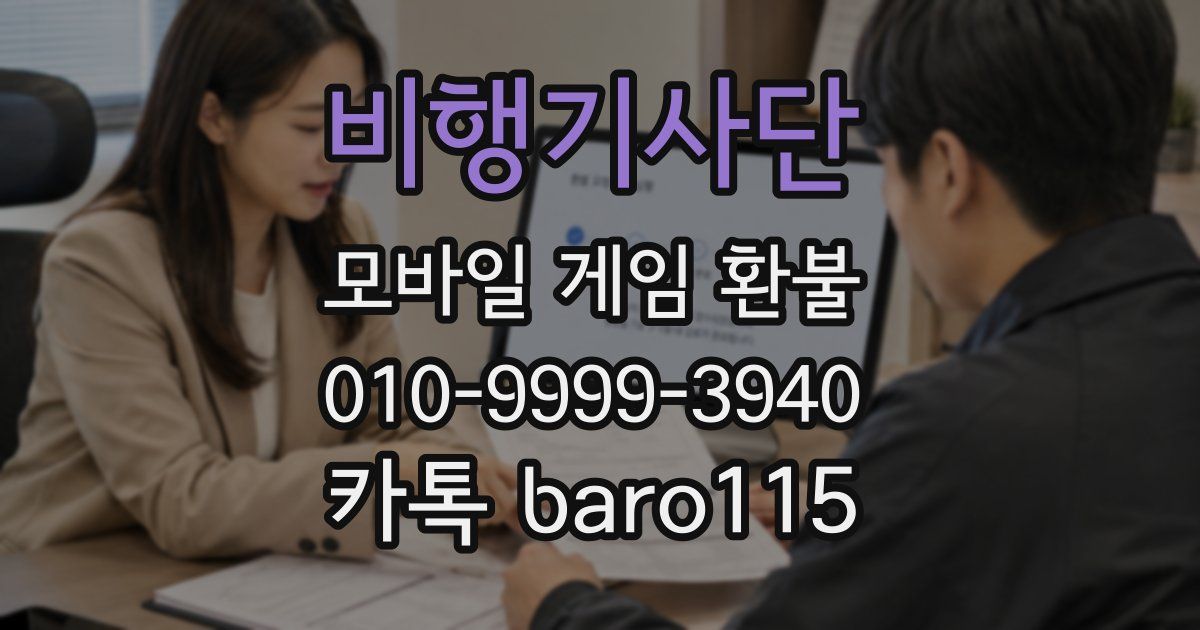 비행기사단 환불