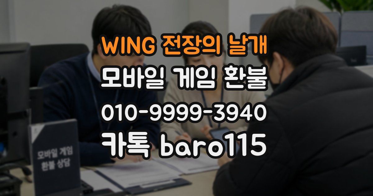WING 전장의 날개 환불