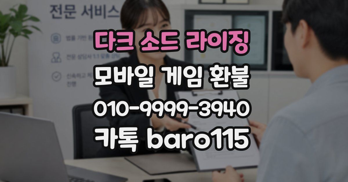 다크 소드 라이징 환불