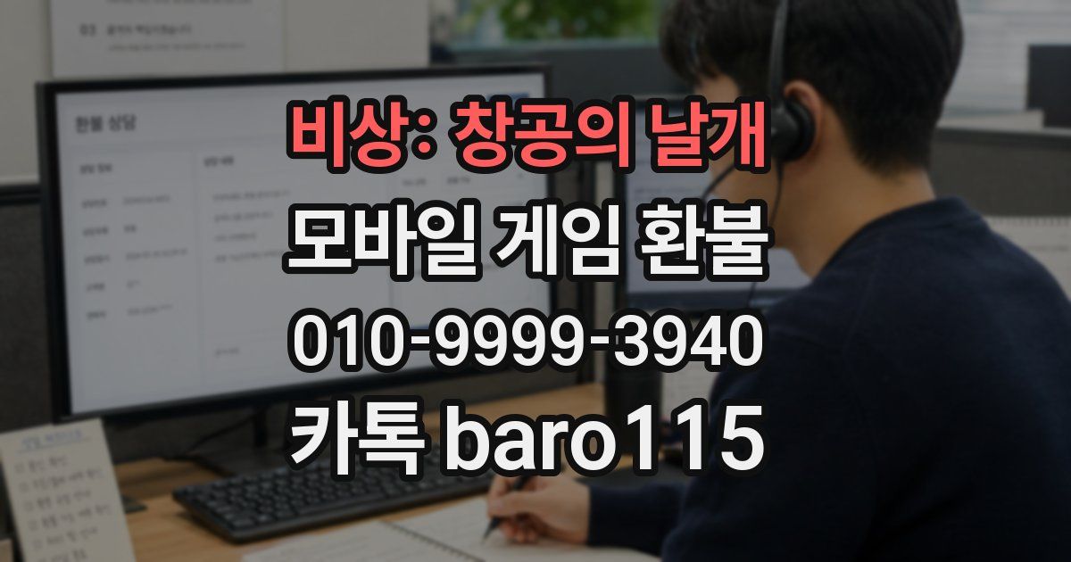 비상: 창공의 날개 환불