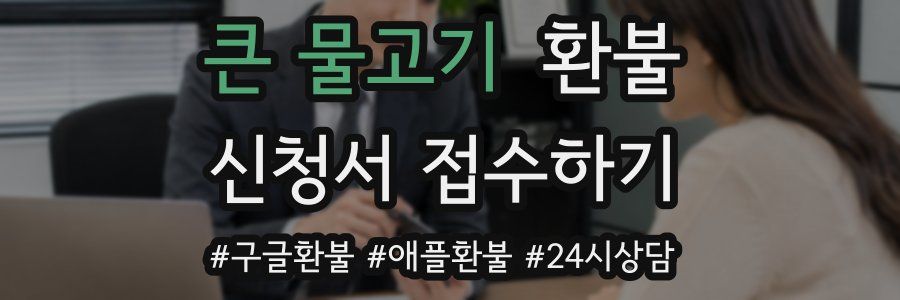 큰 물고기 환불