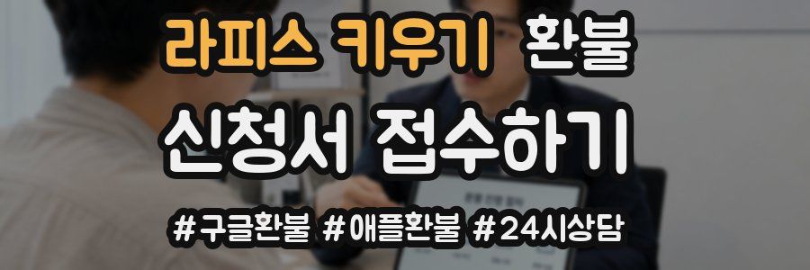 라피스 키우기 환불