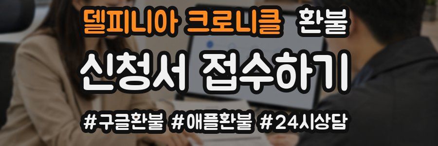 델피니아 크로니클 환불
