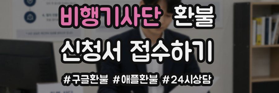 비행기사단 환불