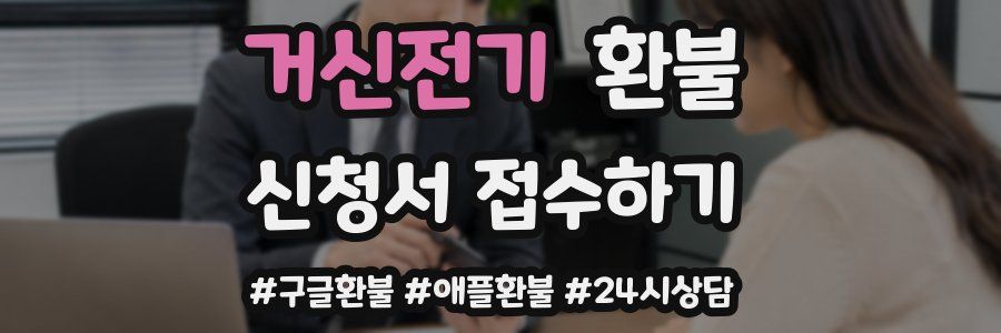 거신전기 환불