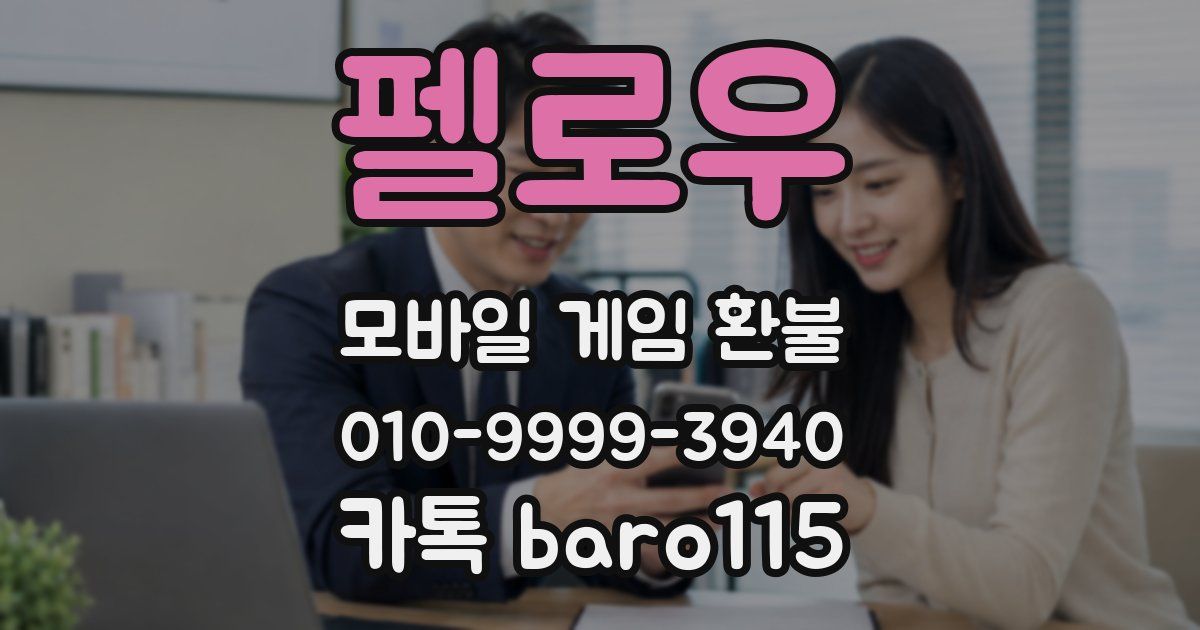 펠로우 환불
