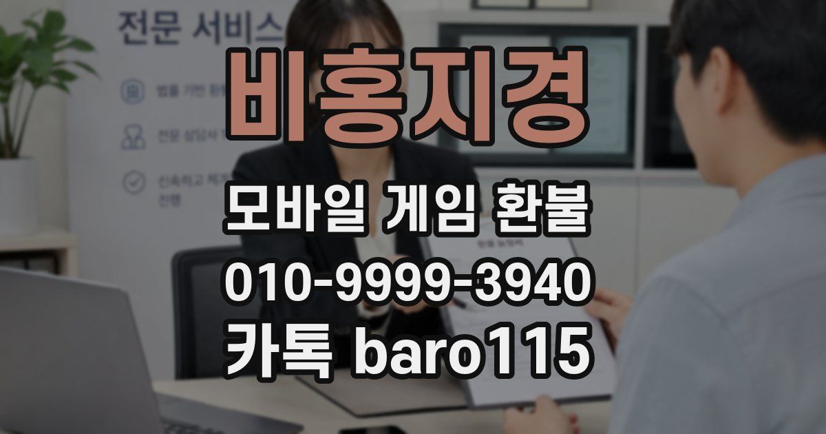 비홍지경 환불