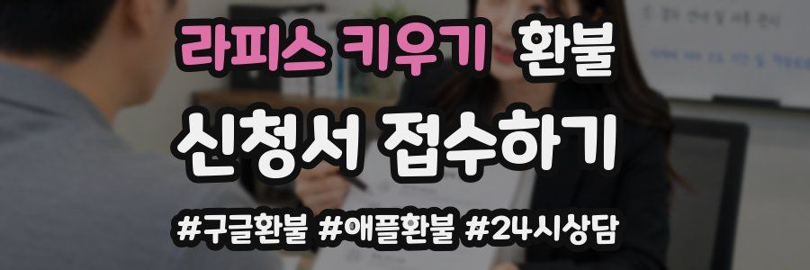 라피스 키우기 환불
