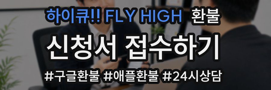 하이큐!! FLY HIGH 환불