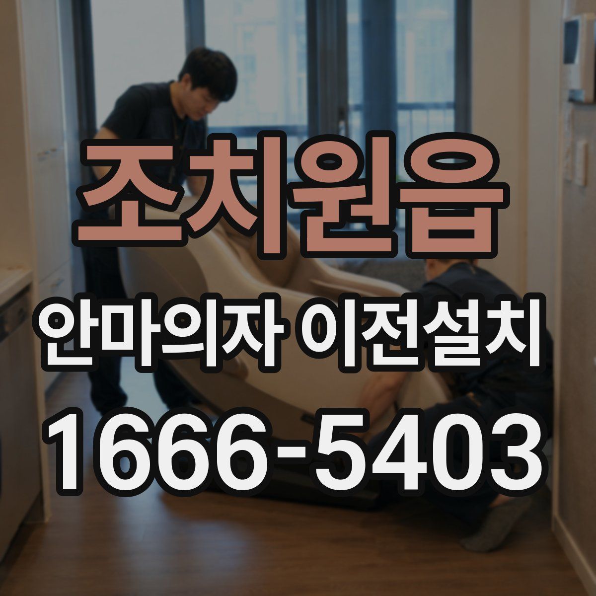 조치원읍 안마의자 이전설치