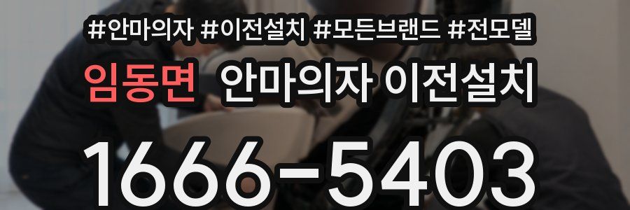 임동면 안마의자 이전설치