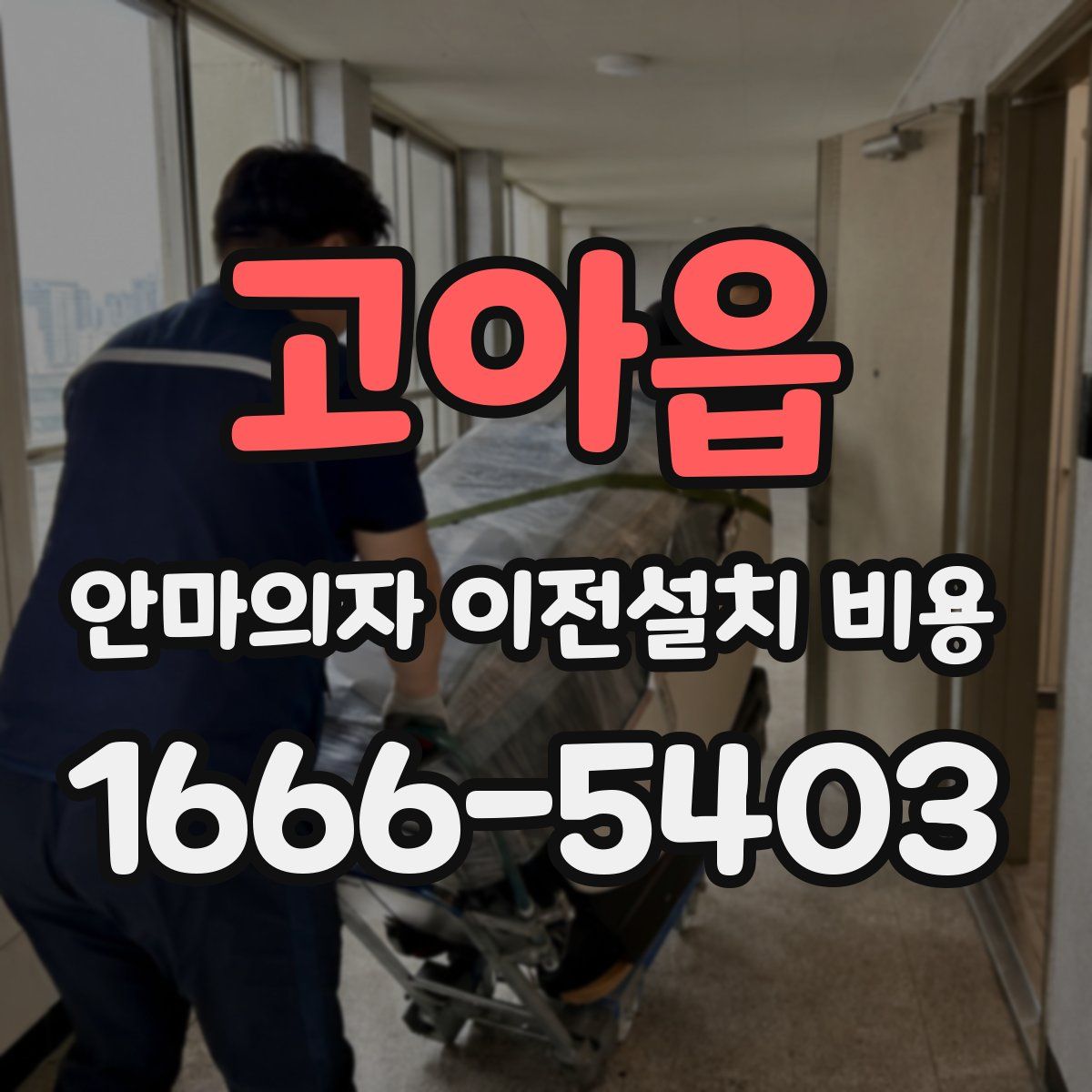고아읍 안마의자 이전설치 비용