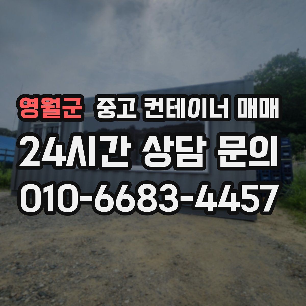 영월군 중고 컨테이너 매매