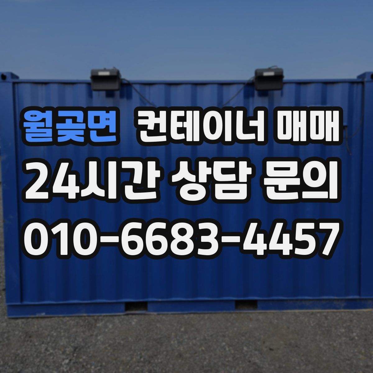 월곶면 컨테이너 매매