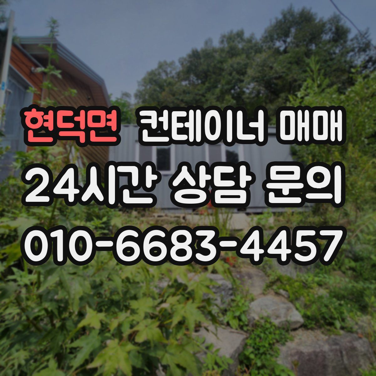 현덕면 컨테이너 매매