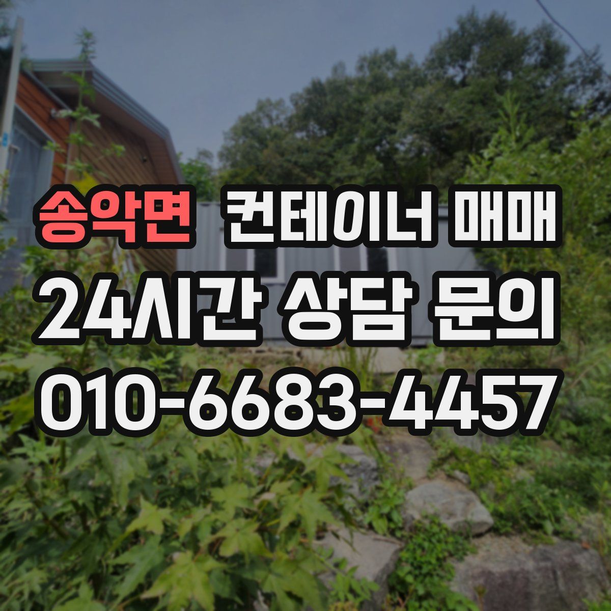 송악면 컨테이너 매매
