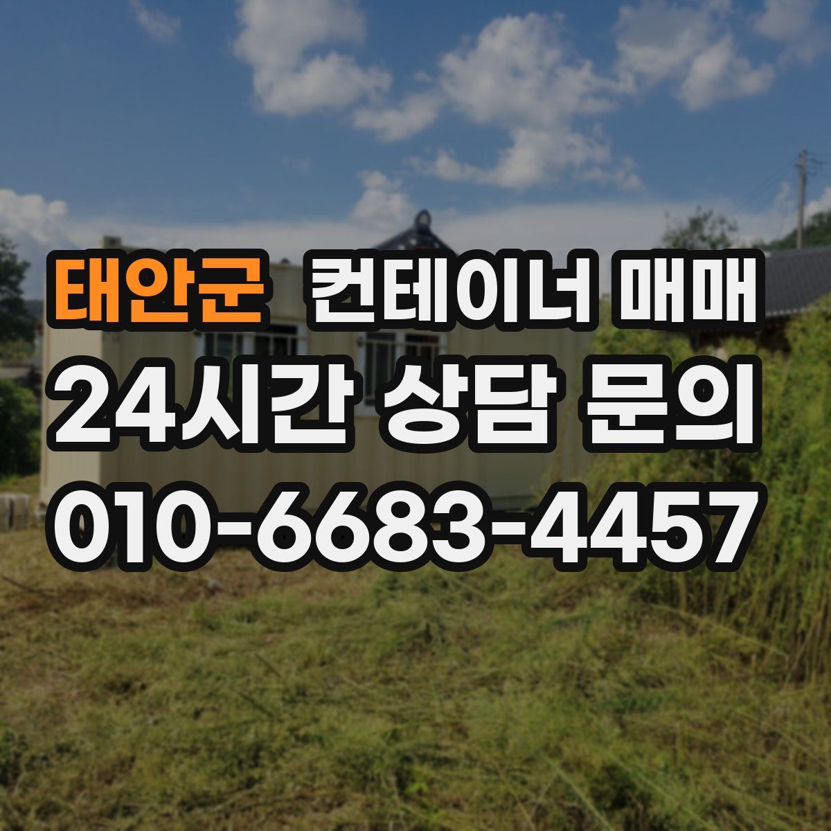 태안군 컨테이너 매매