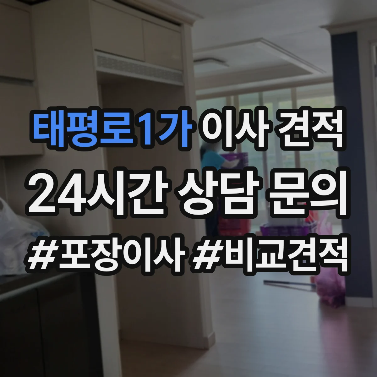 태평로1가 이사 견적
