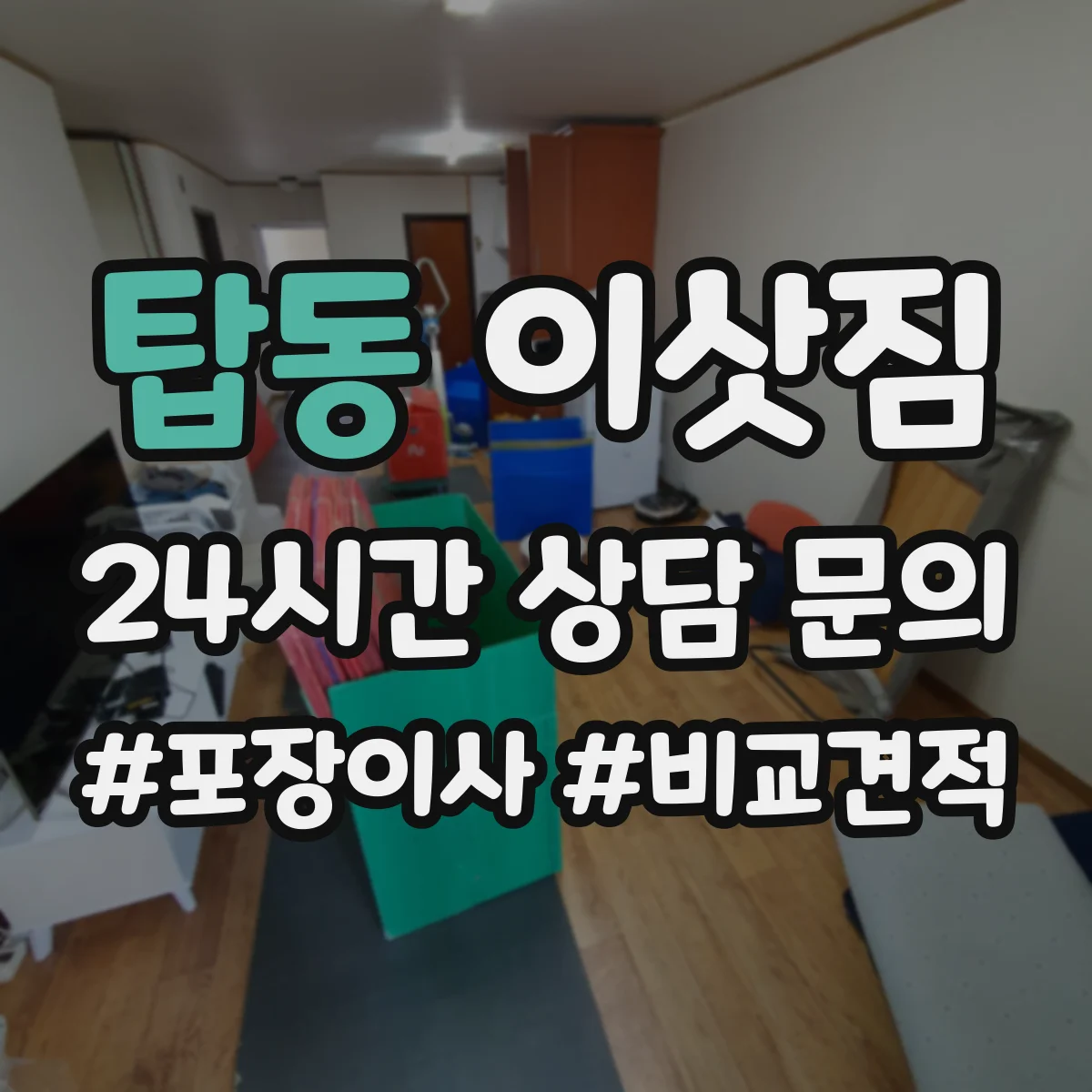 탑동 이삿짐