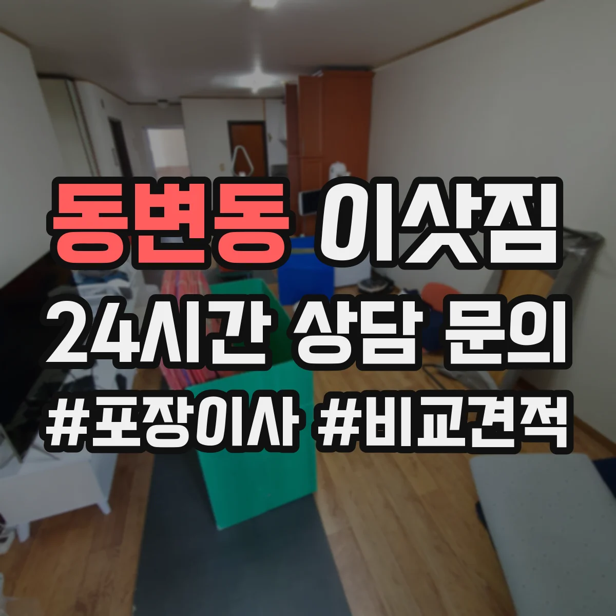 동변동 이삿짐