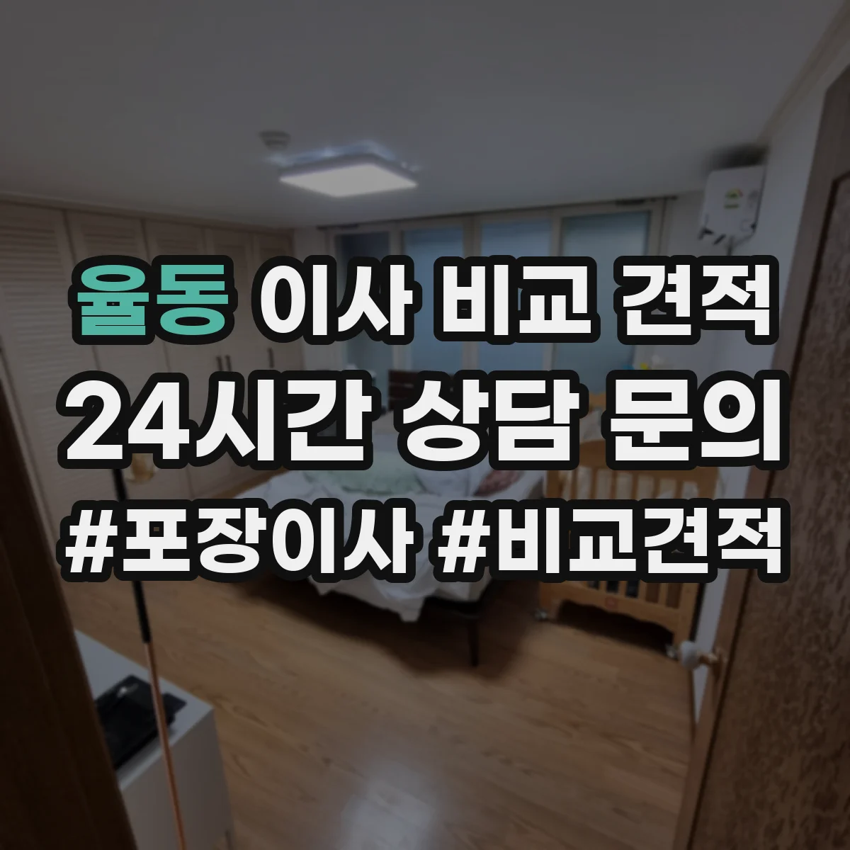 율동 이사 비교 견적