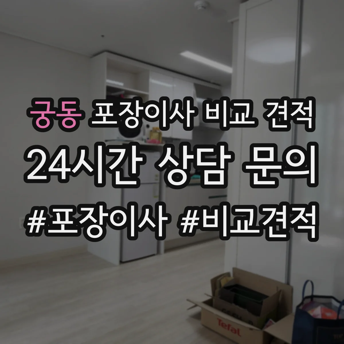 궁동 포장이사 비교 견적