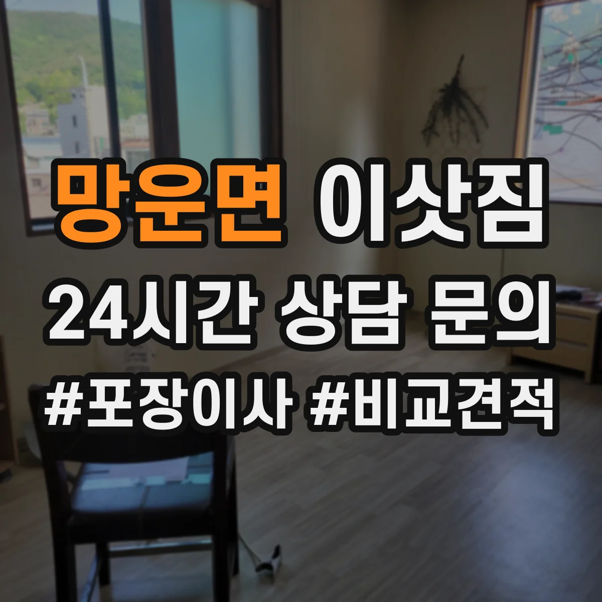 망운면 이삿짐