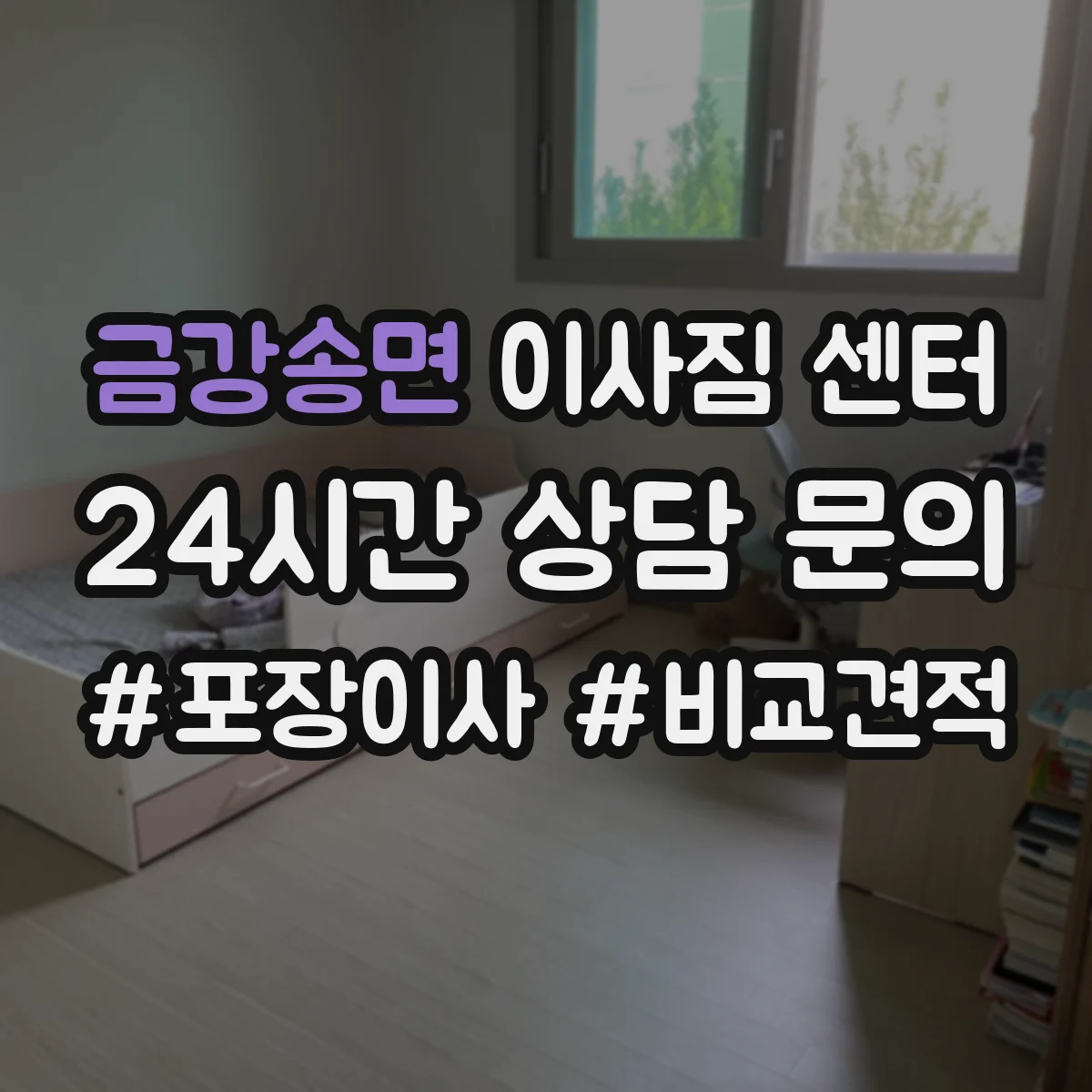 금강송면 이사짐 센터