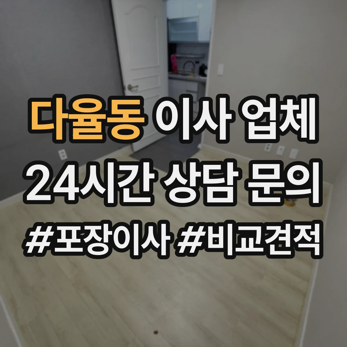 다율동 이사 업체