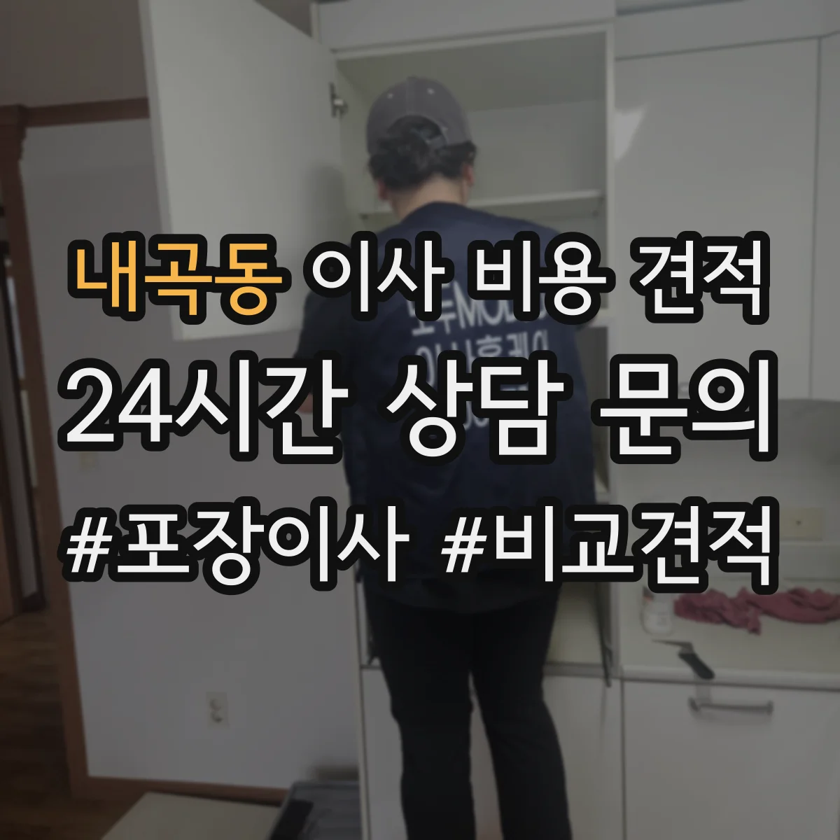 내곡동 이사 비용 견적