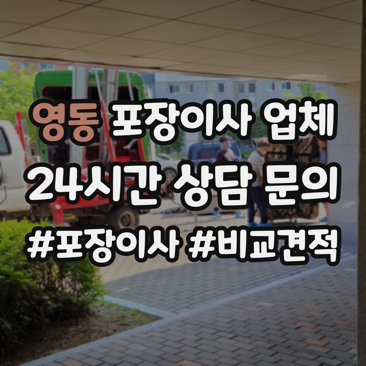 영동 포장이사 업체
