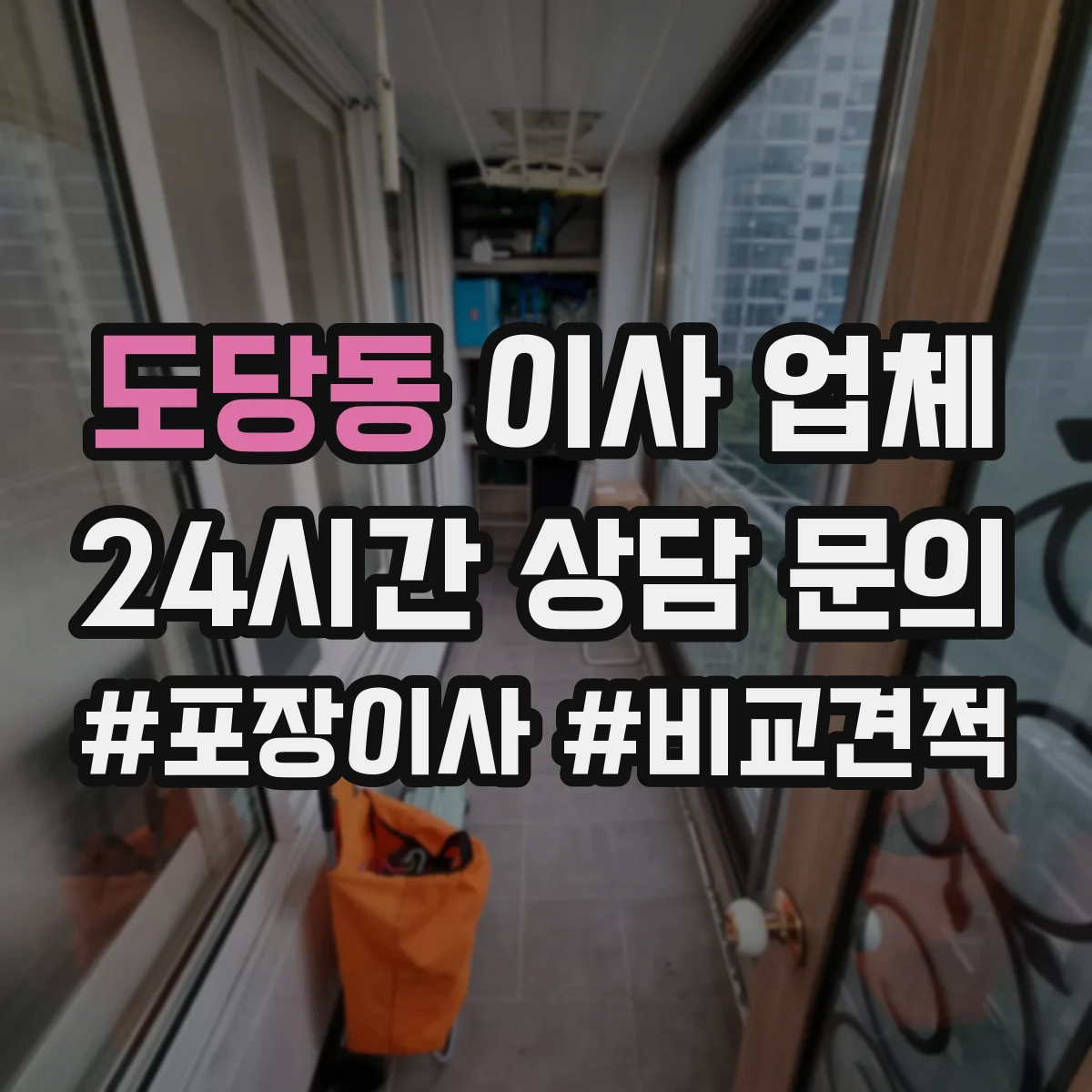 도당동 이사 업체