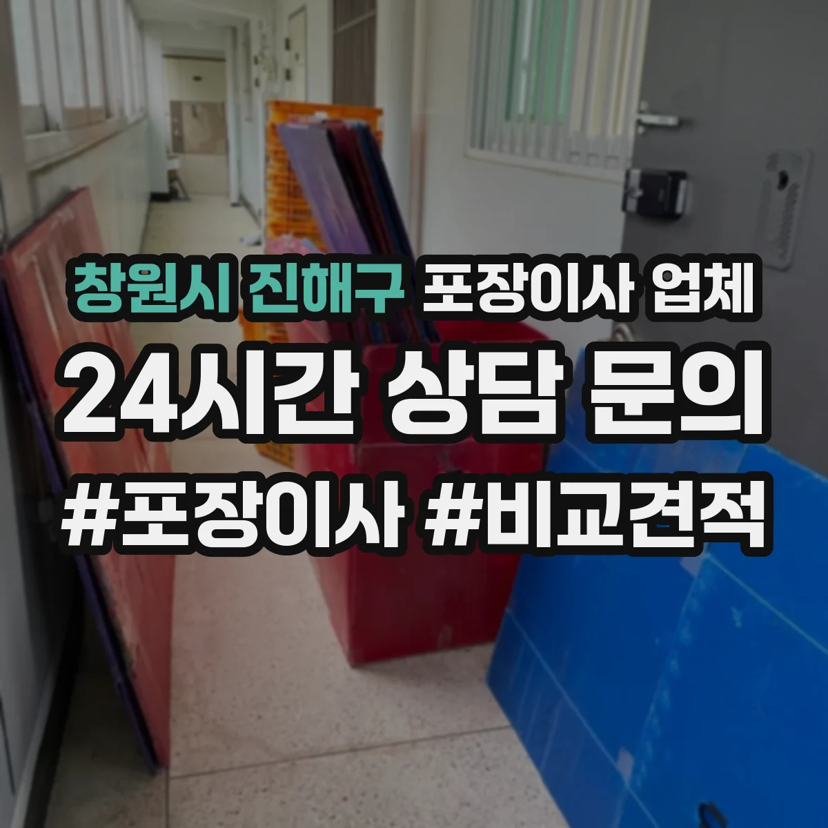 창원시 진해구 포장이사 업체