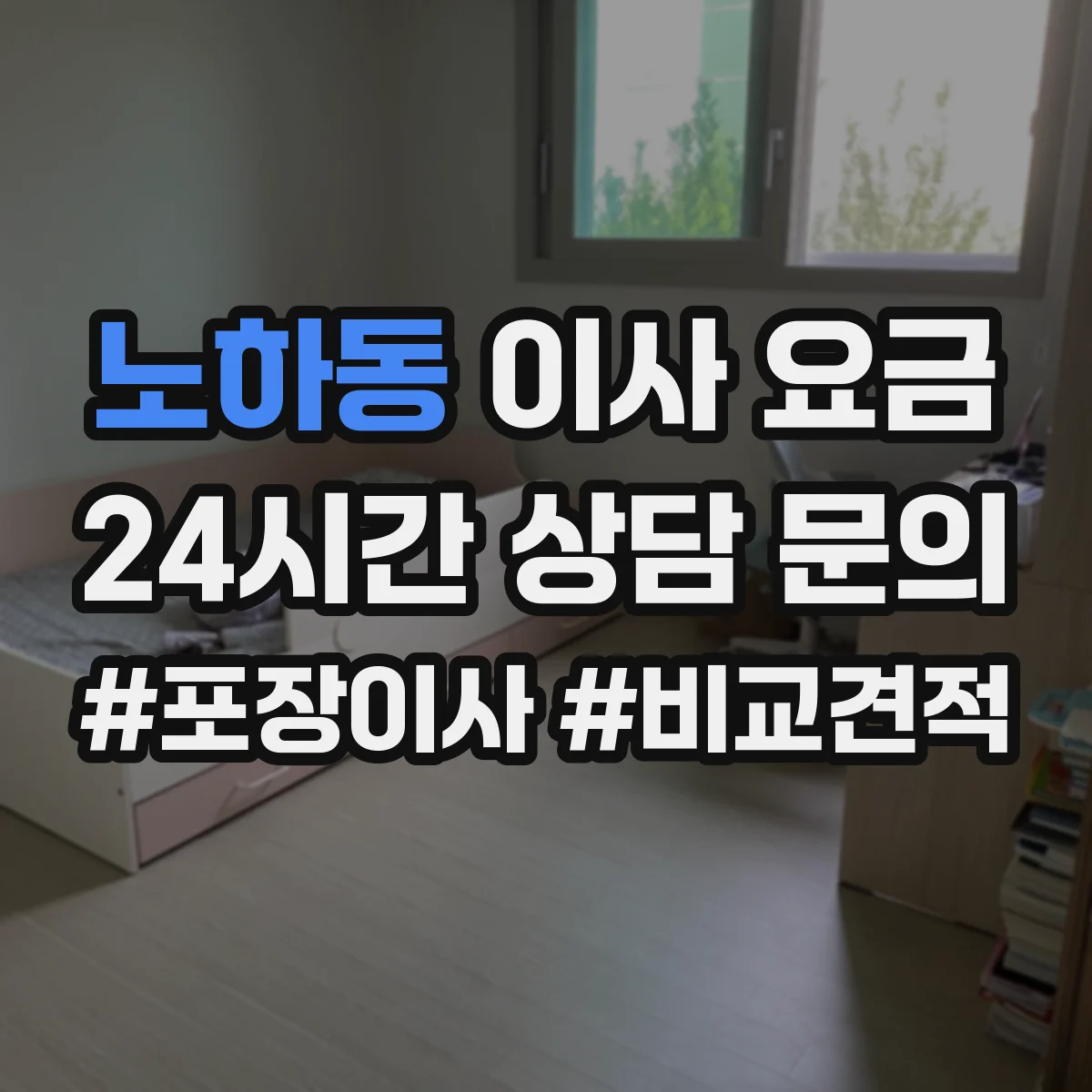노하동 이사 요금