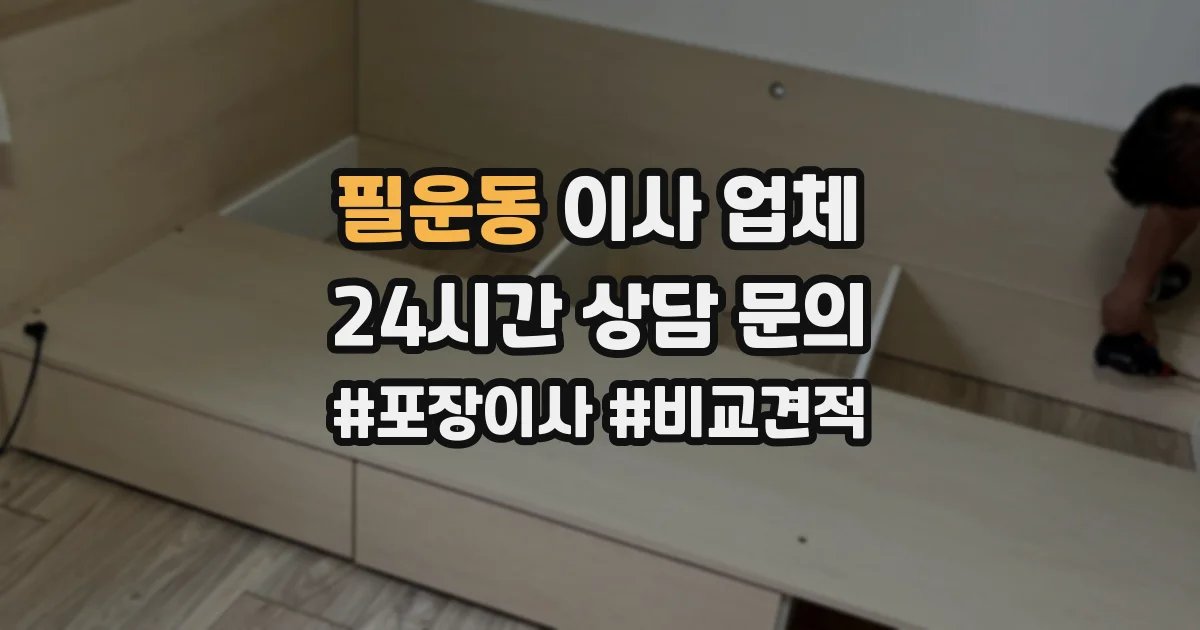 필운동 이사 업체