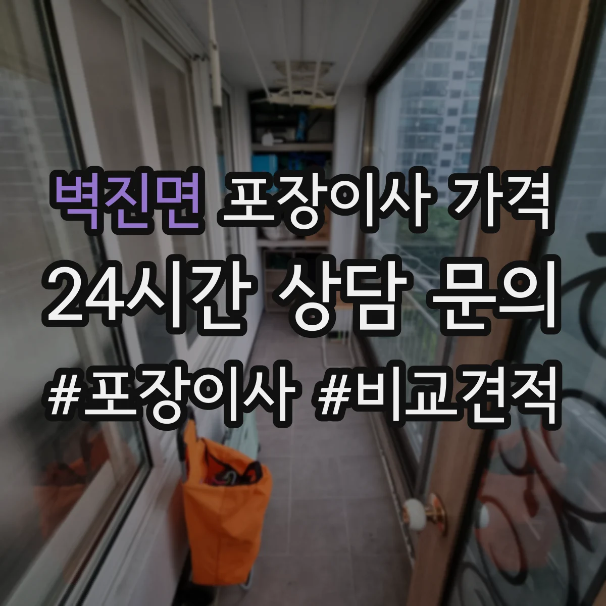 벽진면 포장이사 가격
