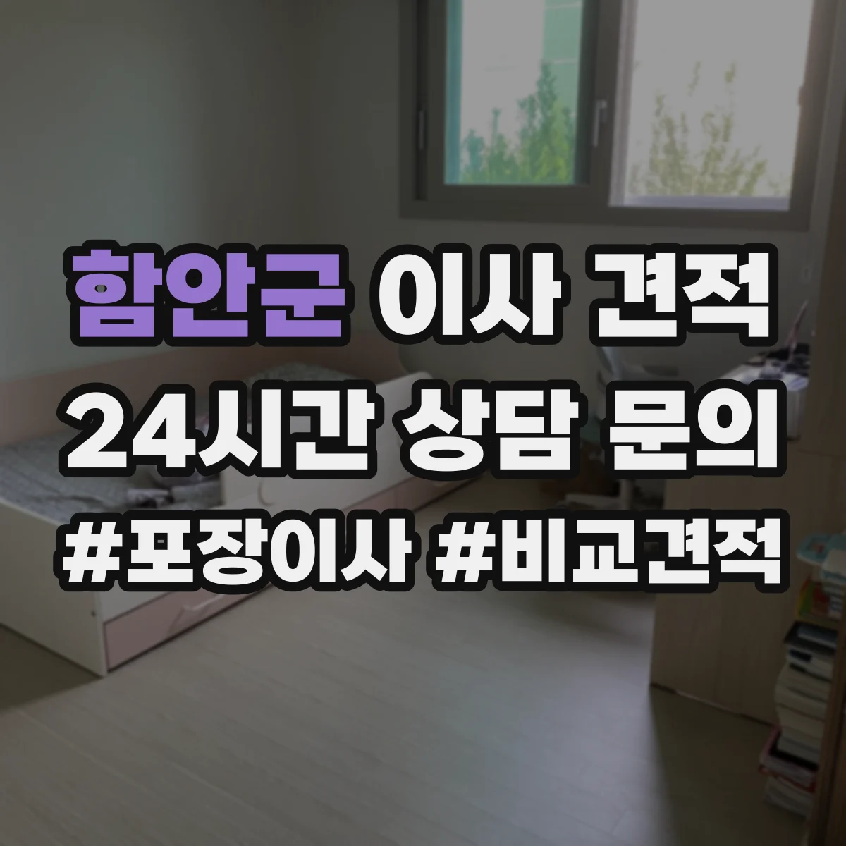 함안군 이사 견적