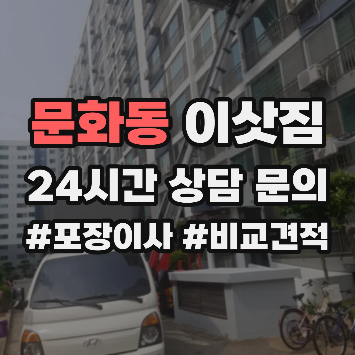 문화동 이삿짐