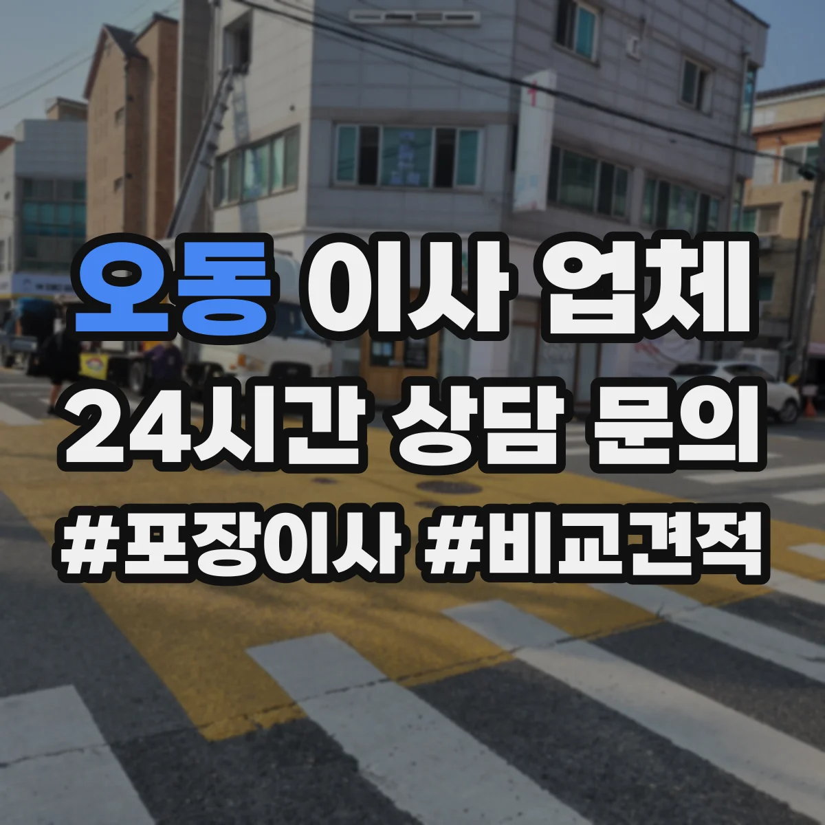오동 이사 업체